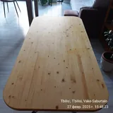 Складной стол из массива сосны 2