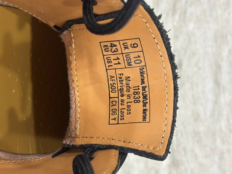 Ботинки Dr. Martens 1641 черные с набором для ухода 3