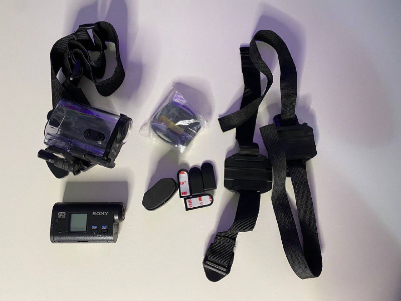 Экшн камера Sony HDR AS20 с аксессуарами 4