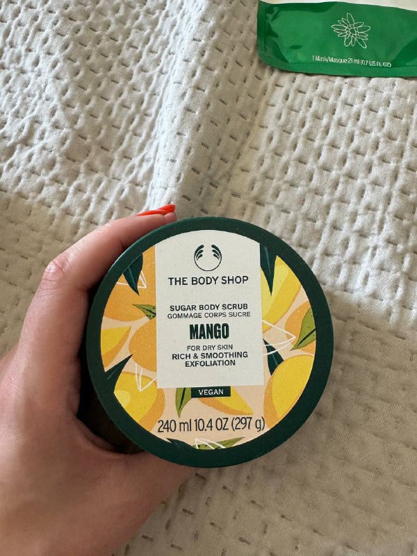Body shop Mango body butter и body scrub 1