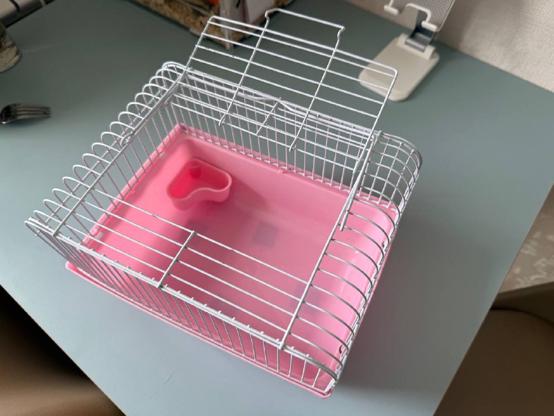 Клетка для хомяка с кормушкой 2