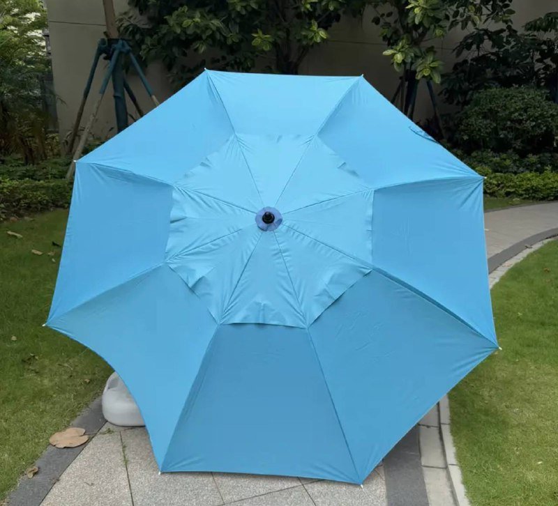 Зонт для рыбалки и пляжа большой с наклоняемым куполом