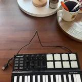 Midi-клавиатура, вольерчик, колонка, AirPods, стилус, клавиатура и мышь, iPhone 6 Plus 2