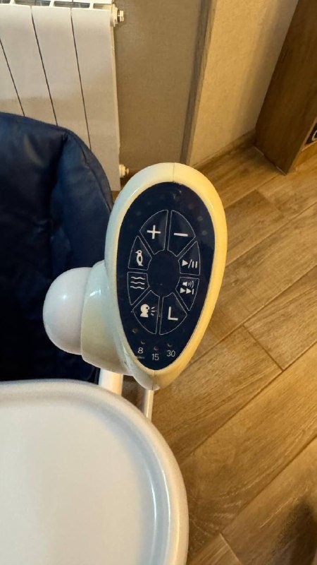 Стул для кормления 2 в 1: стульчик и качели 4