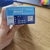 Линзы Aquvue Moist, -0.75, 24 шт. 2