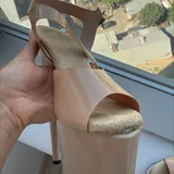 Женские туфли Pleaser, магнезия, наколенники 2