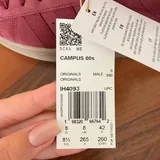 Новые Adidas Campus бордовые 6