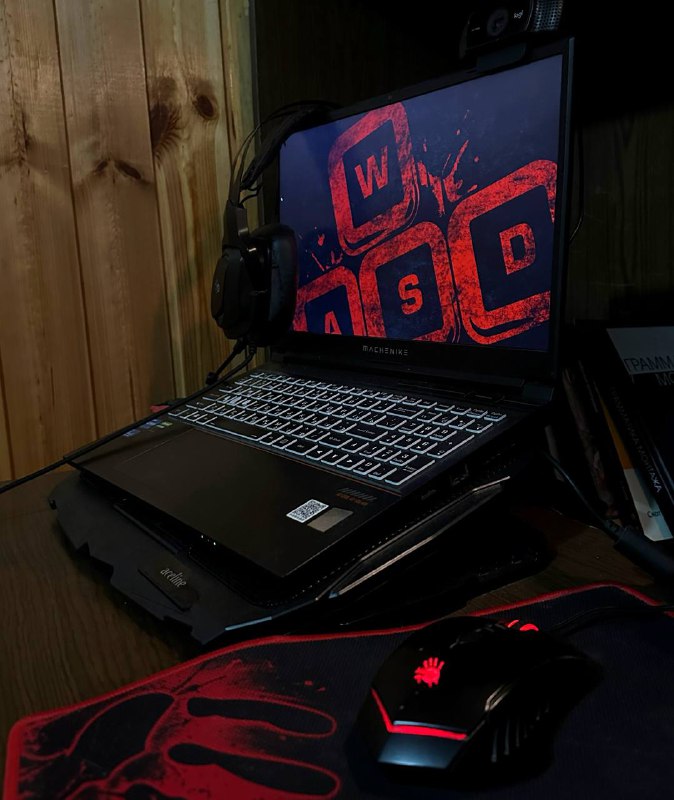 Игровой Ноутбук Machenike 15s gen 12 Intel i5 RTX 3060, 16 GB RAM, SSD 500 GB+1TB