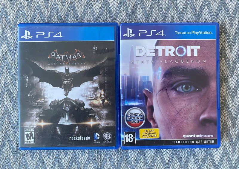 Игры на PS4 Batman, Detroit
