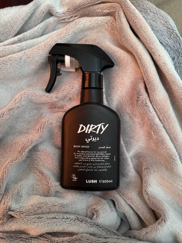 Спрей Lush Dirty почти полный