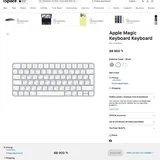 Apple Magic Keyboard with Touch ID USB-C MXCK3LL/A A3118 3