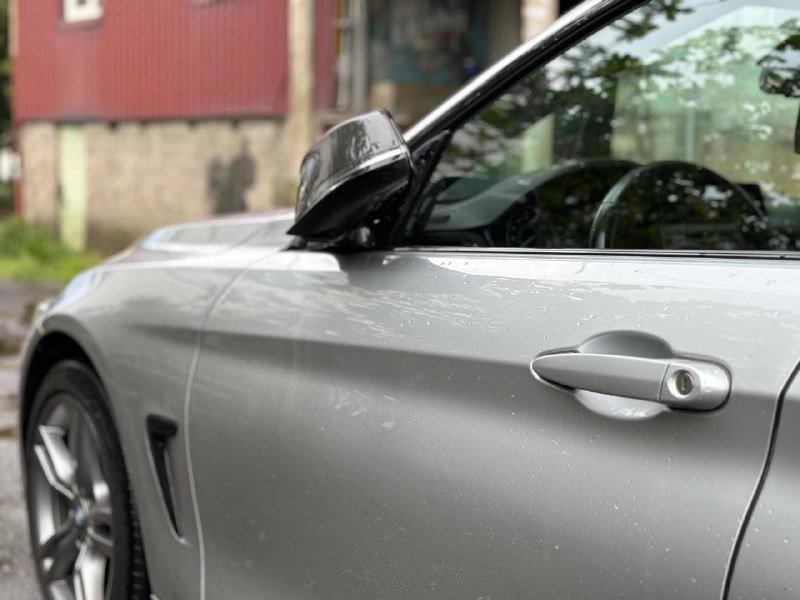 BMW 430i, белый, автомобиль 5