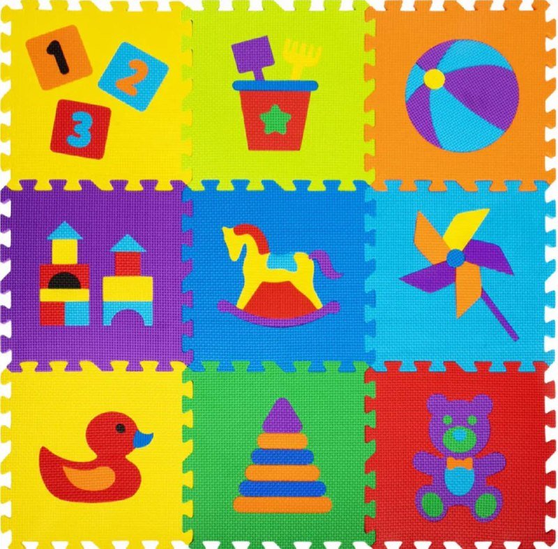 Коврик-пазл детский