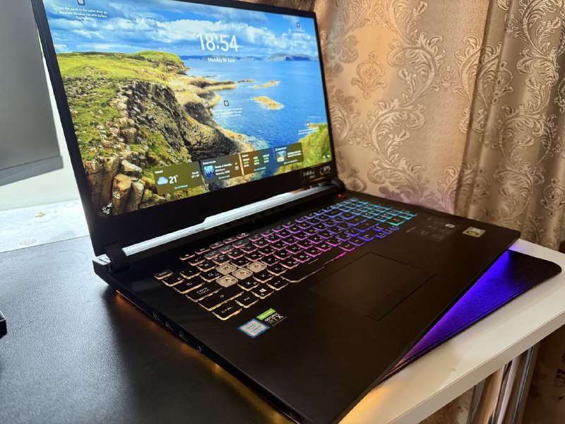 Ноутбук Asus Rog Strix gl731gw игровой 4
