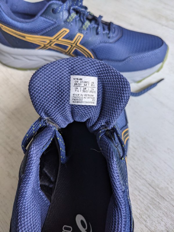 ASICS Men's GEL-VENTURE 9 shoes size 8.5 US 3