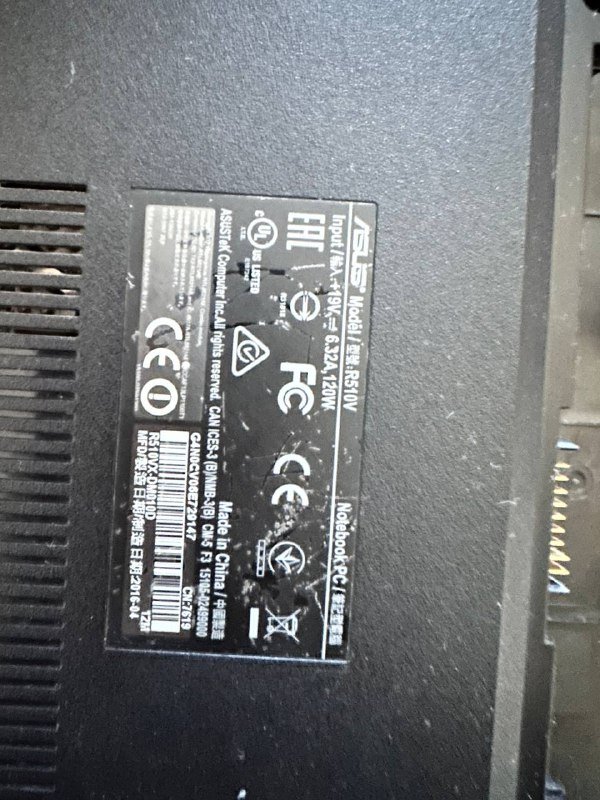 Ноутбук ASUS R510V 5