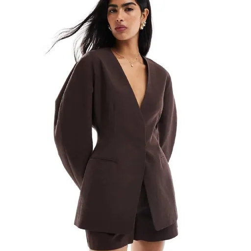 ASOS linen, cream and black blazers