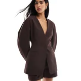 ASOS льняной, кремовый и чёрный жакеты 1