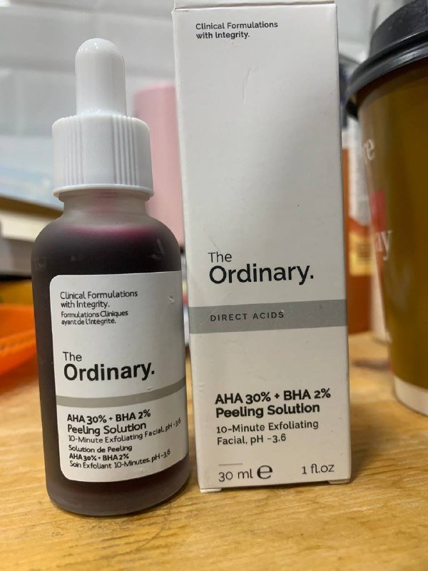 The Ordinary AHA 30% + BHA 2%, The Ordinary L-Ascorbic Acid Powder, Hugo Boss Ma Vie парфюм