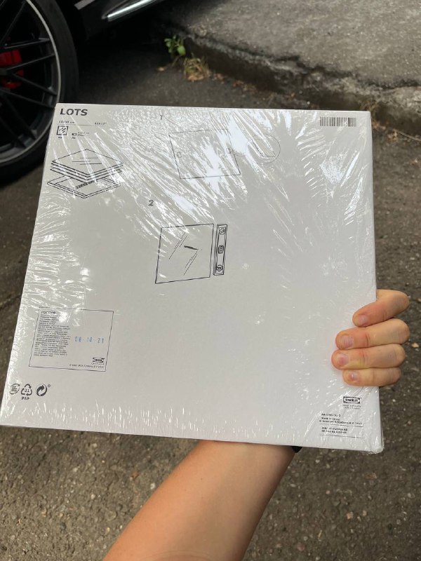 Зеркала IKEA Lots 30x30, 4 шт. 2