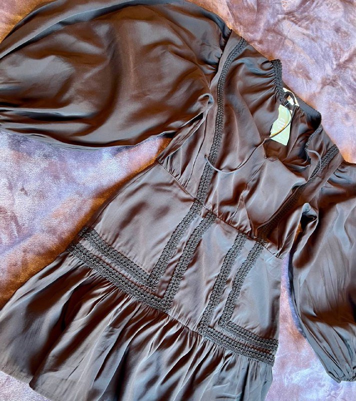 H&M платье шоколадного оттенка 5