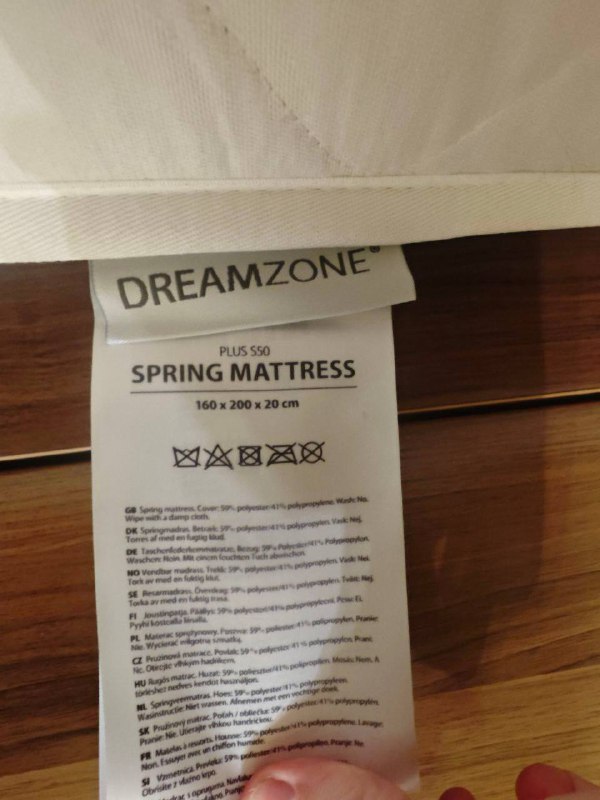 Матрас ортопедический Jusk 160*200 2