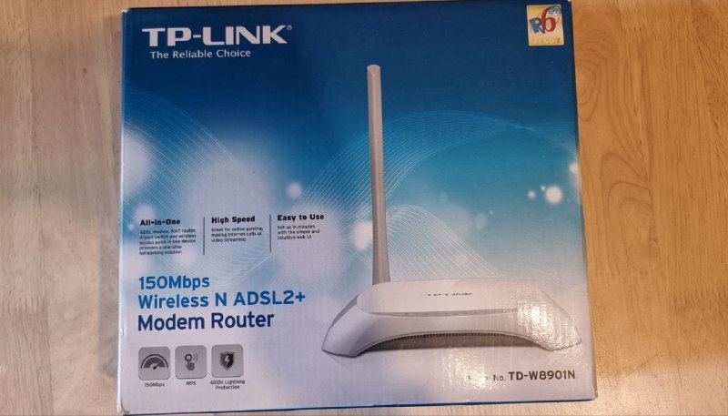 TP-LINK 150Mbps Wireless N ADSL2+ Modem Router 2