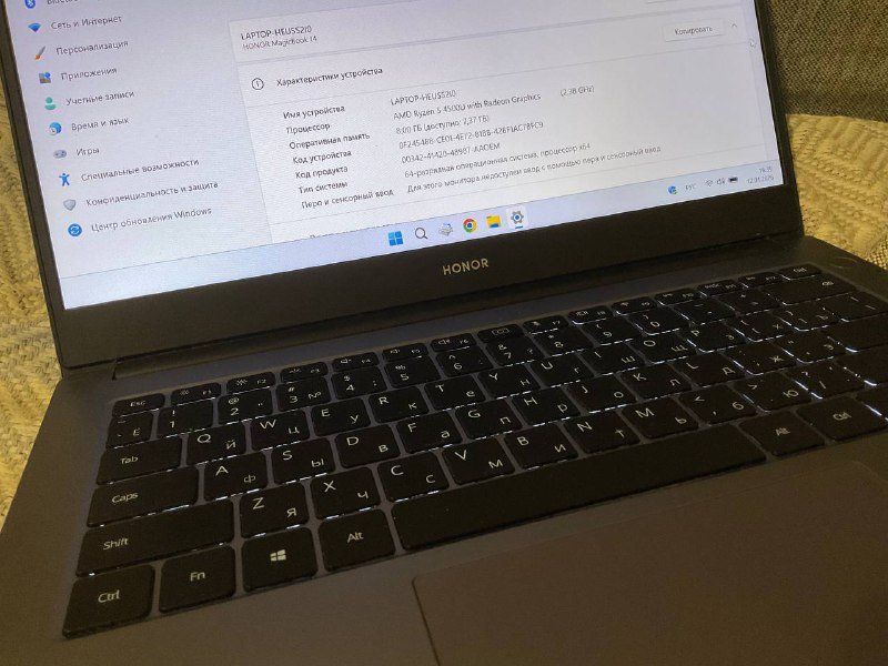 Ноутбук Honor Windows 11 3