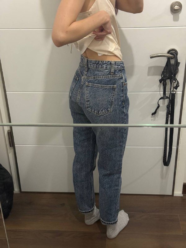 карго Страдивариус джинсы Zara джинсы 6