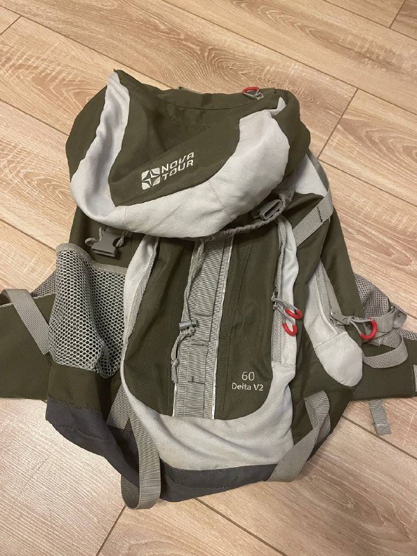 Туристическое снаряжение, карабины, веревки, рюкзак, палки, шлем 3