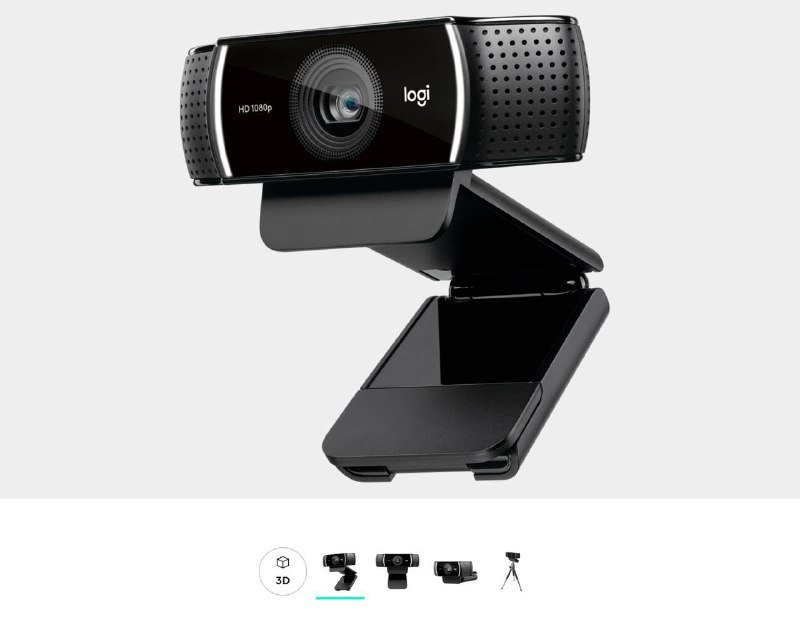 2 вебкамеры C922 PRO HD STREAM WEBCAM
