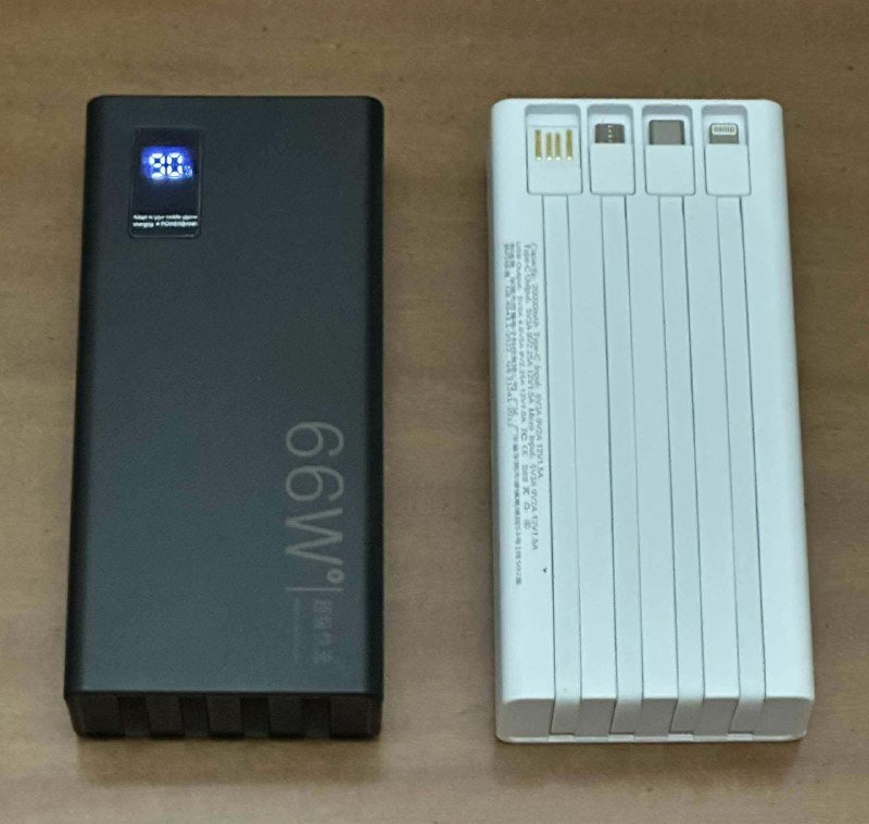 Power Bank 20000mAh с фонарём и солнечной батареей