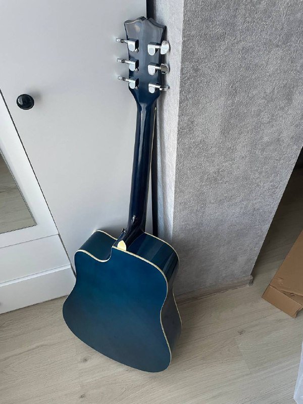Синяя акустическая гитара Smiger GA-H11 5
