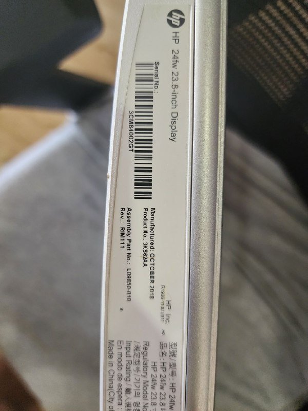 Монитор HP 24fw 24 дюйма с дефектом 2