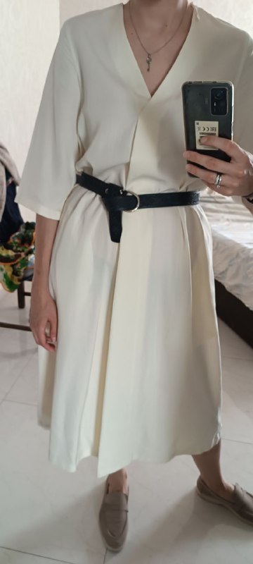 Кимоно-плащ, Бермуды, Платье слоновая кость, Юбка Tommy Hilfiger 6