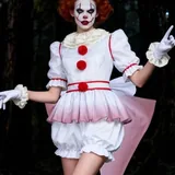 Clown costume with wig for Halloween 2