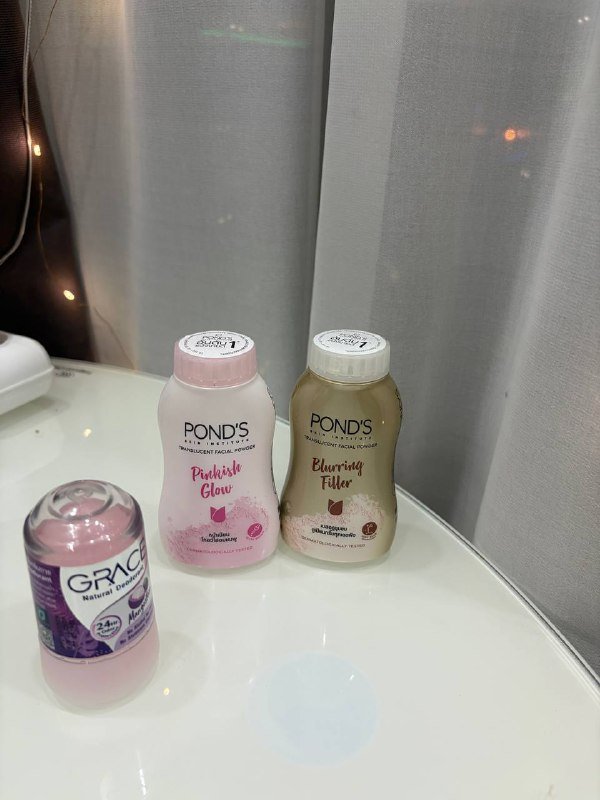 Тайские пудры для лица Pond's Pinkish Glow и Blurring Filler