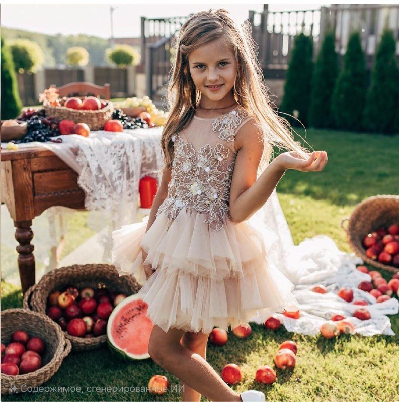 Платье для девочки 5-6 лет