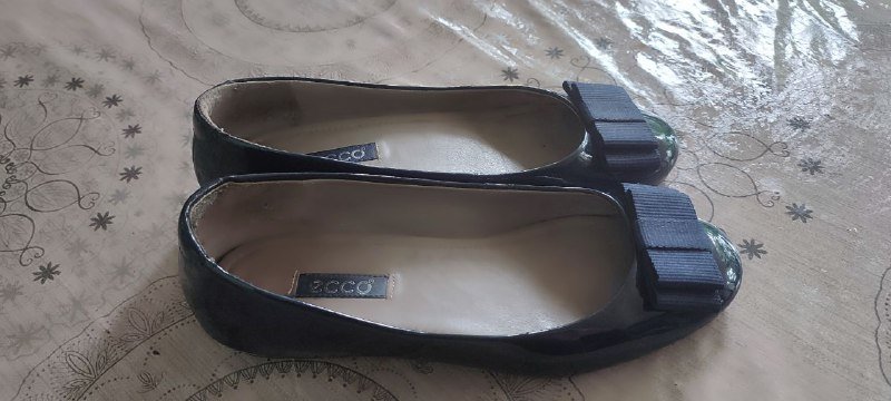 Балетки Ecco 37 размер натуральная кожа 2