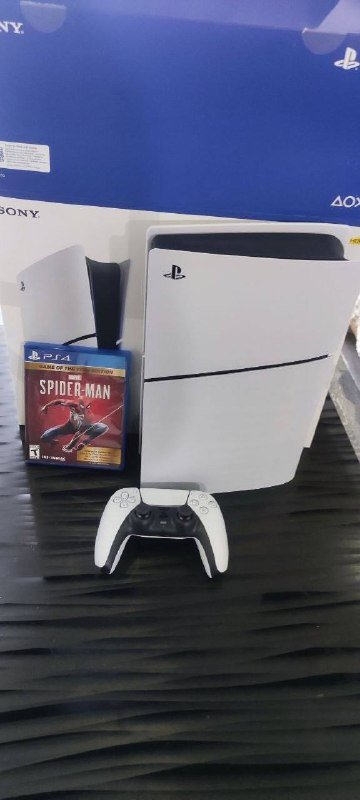 Playstation 5 Slim 1TB, игра Spider-Man
