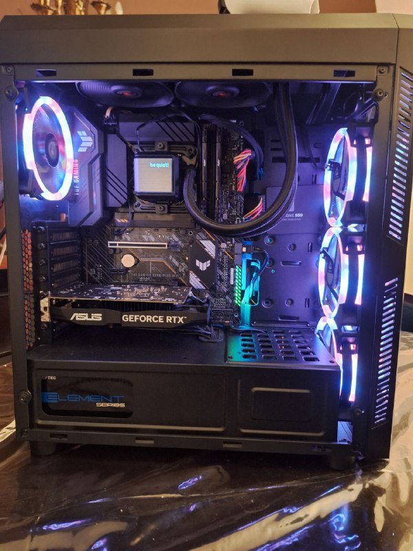 Игровой компьютер с видеокартой NVIDIA RTX 3050, 32GB RAM 4