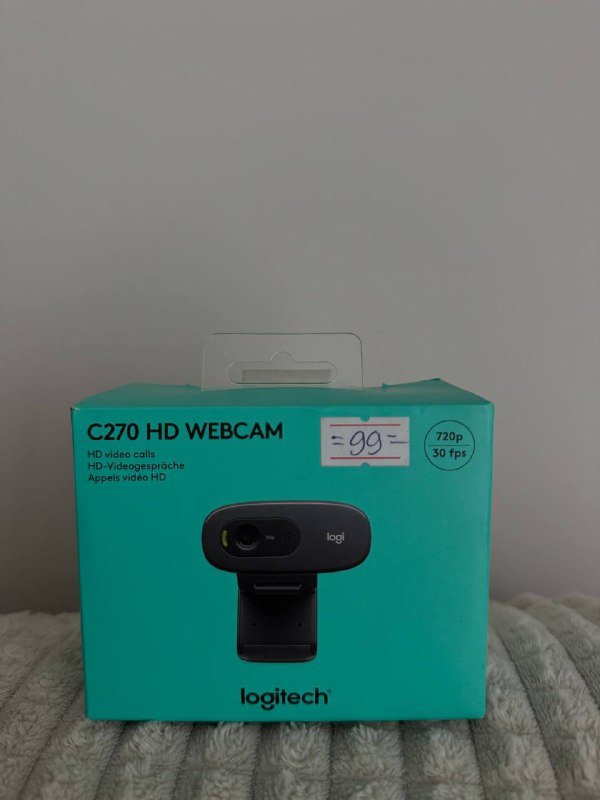 искусственная ёлка, веб-камера Logitech C270 HD 2