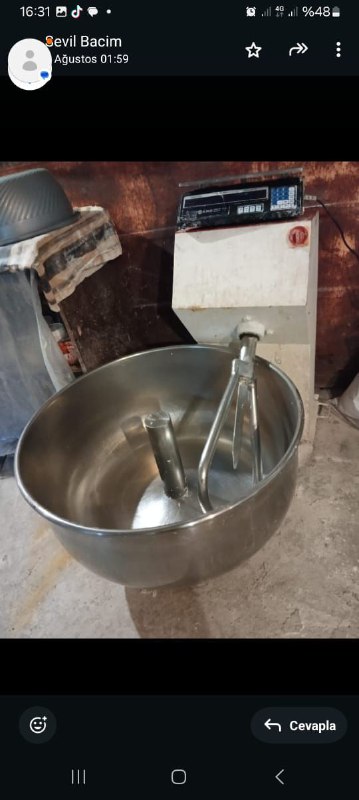 Печь для выпечки сладостей с тестомесом 2