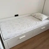 Кровать, стеллаж, комод 1