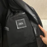 Кожаная куртка Zara 3