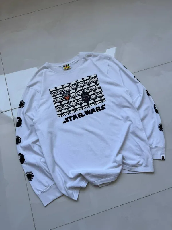 Лонгслив Bape x Star Wars 1