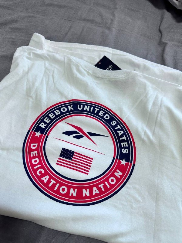 Белая футболка Reebok 2XL новая с бирками 4