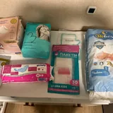 Кокон Зевушка, вкладыши для груди, пакеты для молока, подгузники 2