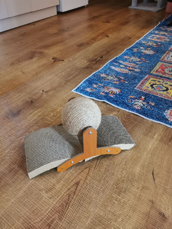 Когтеточка-башня, когтеточка с шаром, миска, лоток, переноска, миски 2