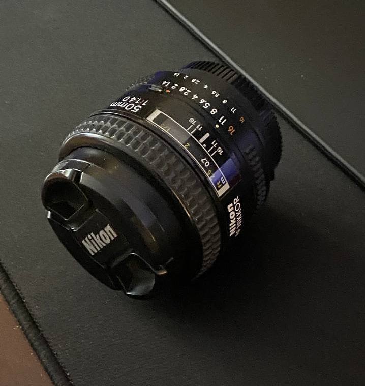 Объектив Nikkor 50 mm, 1.4 2